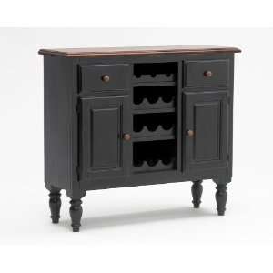 Hillside Valley 48 Highboy   Alder Top by Intercon   Black (HV CA 400 