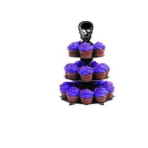  Wilton 1512 135 Halloween Skull Cupcake Stand, 1 Count 