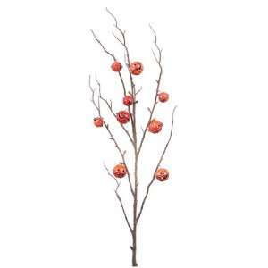  Pack of 6 Halloween Artificial Branches with Pumpkin Jack 