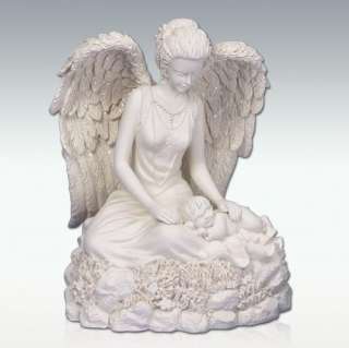 Angel and Child Keepsake Cremation Urn   