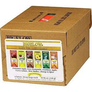  Bigelow Herbal Tea Caffeine Free 168ct/6 Boxes Of 28ct 
