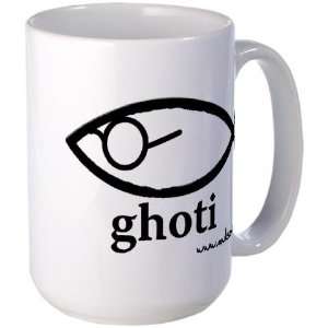  Ghoti Funny Large Mug by  
