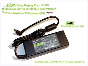 AC ADAPTER FOR SONY VAIO PCG 91211M LAPTOP PC BATTERY CHARGER POWER 