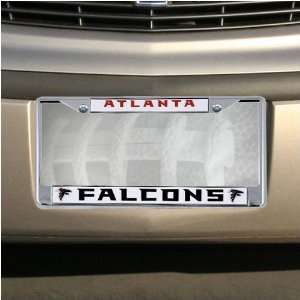  Atlanta Falcons Chrome License Plate Frame Sports 
