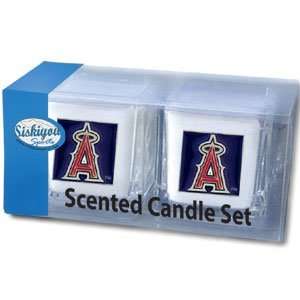 MLB Candle Set (2)   Los Angeles Angels of Anaheim  Sports 