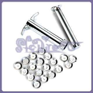   shape Stainless Steel Polymer Clay Wax Carver Gun Extrusion Discs tool
