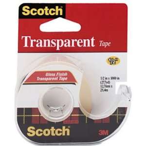  Scotch® Transparent Glossy Tape In Hand Dispensers TAPE,CELLO 