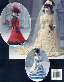 Victorian Ladies Crochet Patterns Booklet & Doll  