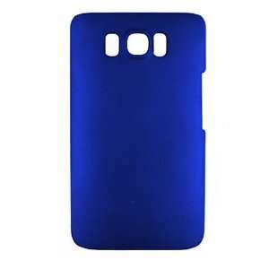  Snap On Rubber Cover   HTC HD 2   Blue Cell Phones 