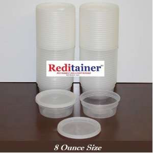   oz. Deli Food Containers w/ Lids   Pack of 40   Food Storage Home