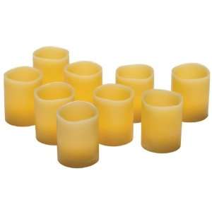  Enjoy Lighting Flameless Scented Votive Candles   Beeswax 