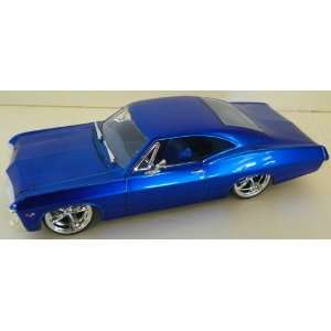   Big Time Muscle 1967 Chevy Impala Ss in Color Blue Toys & Games