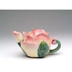 TEA TIME SERENITY Rose Teapot 