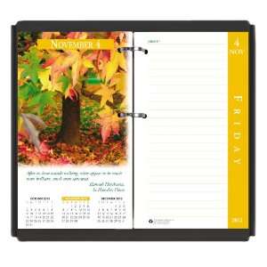  Desk Calendar Refill 12 Months, January 2012 to December 2012 