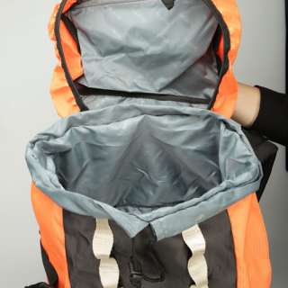   Camping Professional Backpack Large Internal Frame Packs Orange  
