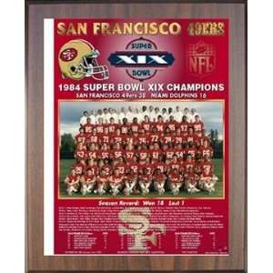  1984 San Francisco 49ers Super Bowl Championship Team 
