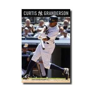  Yankees Curtis Granderson Poster