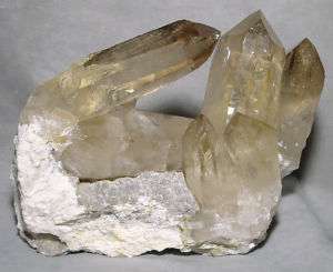 Rare Citrine Natural Crystal Cluster Golden Crystals  
