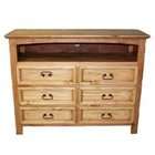 Million Dollar Rustic Furniture TV Stand with Drawers   Brown   50.00 