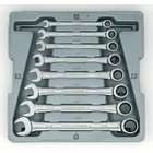   Tool Group Gear Wrench 9308 8 Piece Fractional Ratcheting Wrench Set