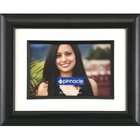 Pinnacle Frames Black Matted Fillet Frame, 4 inch by 6 inch