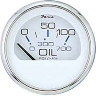   White Stainless Steel Gauges Chess Ss Wht 4 Speedometer 60 Mph