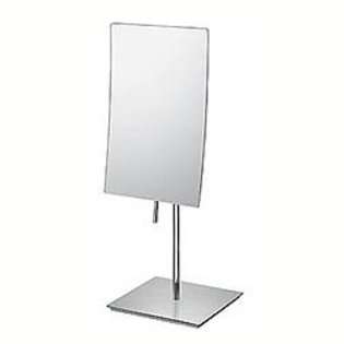 Kimball & Young Minimalist Vanity Mirror with 3X Mag   Brushed Nickel 