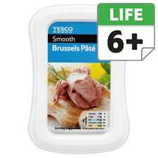 tesco brussels pate 175g £ 0 59 £ 0 34 100g add to basket quantity