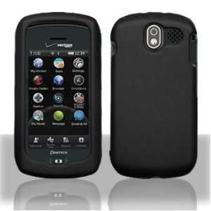  Premium   PDA Pantech 8999/Crux Rubber Black Cover 