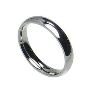 5mm Stainless Steel Comfort Fit Plain Wedding Band Ring Size 5 13 (10)