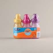 Evenflo Baby Bottles 3 Pack Classic Polypropylene without BPA Tinted 