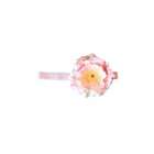 Lil Bowtique & Co Infant Elastic Headband with Pink Rose Flower