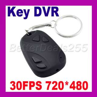 Mini Car Key Chain Camera Hidden DVR Video Recorder  
