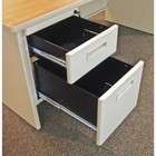 Desk Made With File Cabinets  