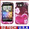   Flower Hard Case Cover for HTC Wildfire S Marvel T Mobile / Metro PCS