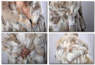   Hot Jacket Fashion Outerwear Real Fur S M L XL XXL XXXL New  