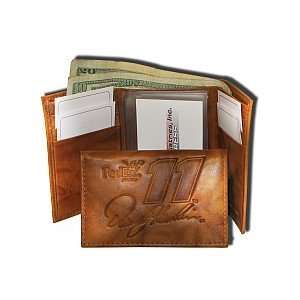  RICO Denny Hamlin Embossed Leather Trifold Wallet   DENNY 