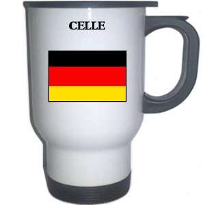 Germany   CELLE White Stainless Steel Mug