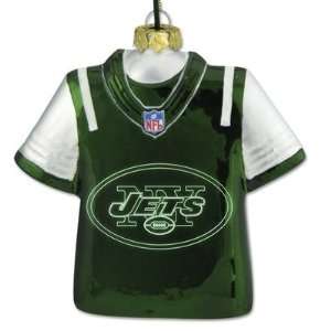  NFL Laser Jersey Ornament   New York Jets (Set of 2)
