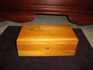 Lane Cedar Jewelry Box  