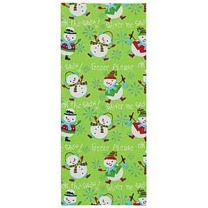  Shiver Me Snowman Party Bags (4in. x 9.5in.)   pack of 20 