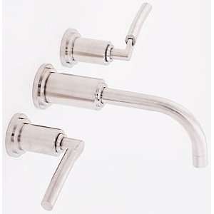  Wall Mounted Bathroom Faucet by Santec   3527td in Pewter 