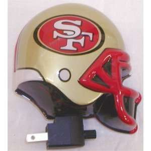  NFL San Francisco 49ers Helmet Shaped Night Light Sports 