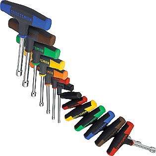 14 pc.T Handle Nut Driver Set Inch/Metric  Craftsman Tools Hand Tools 