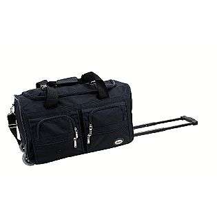 22 BLACK ROLLING DUFFLE BAG  Rockland Fox Luggage For the Home 