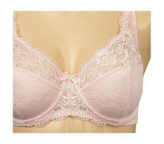 Barely Breezies Embroide Microfiber & Lace Bra A72247  
