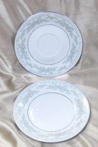 SET OF (2) EXCEL SOMERSET SAUCERS MADE IN CHINA  