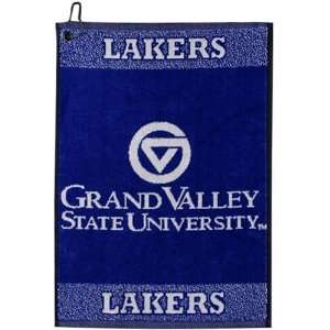   Grand Valley State Lakers Woven Jacquard Golf Towel