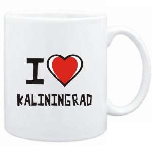  Mug White I love Kaliningrad  Cities