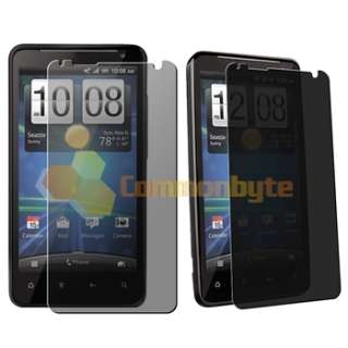 LCD Privacy Screen Protector Guard Cover For HTC Vivid Holiday Raider 